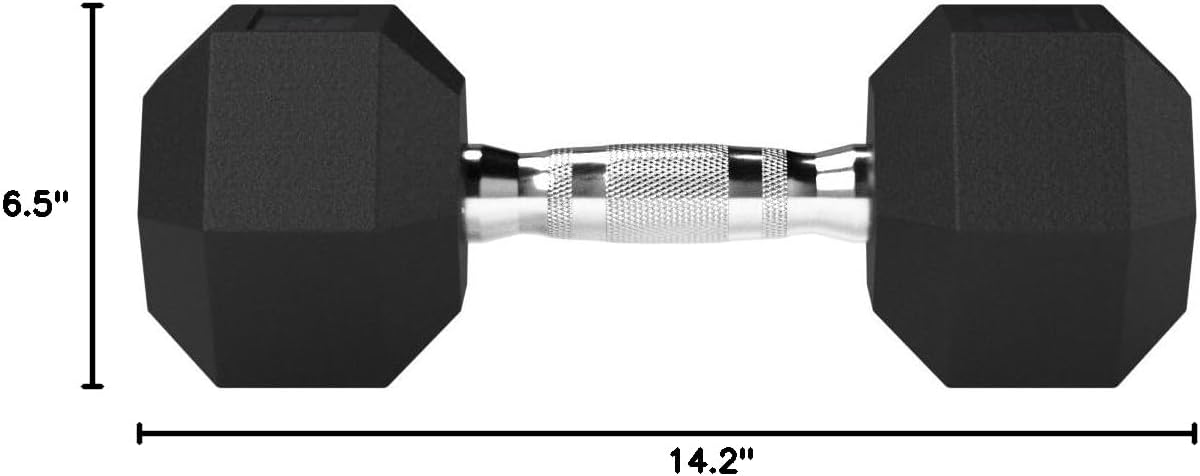 Rubber Hex Dumbbell Hand Weight