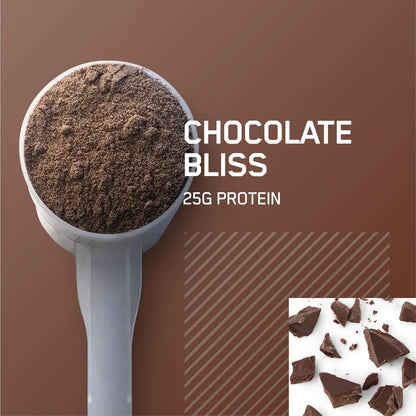 Optimum Nutrition Gold Standard 100% Isolate Whey Protein Powder – Chocolate Bliss, 3 lb (44 Servings)