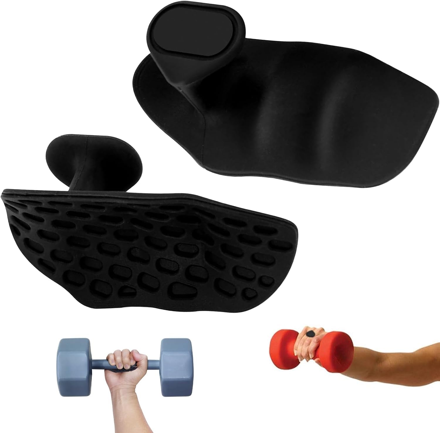 Gym Grips (1 Pair) – Non-Slip Workout Grips for Weightlifting, Pull-Ups, CrossFit, Powerlifting & Strength Training | Hand Protection for Men & Women